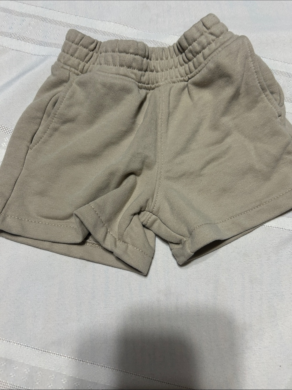 Garanimals Taupe Elastic-Waist Kids Shorts